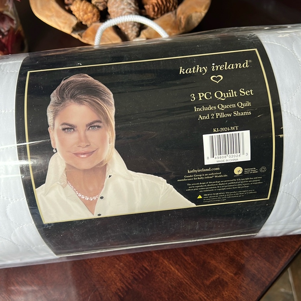 Kathy Ireland Quilt Set